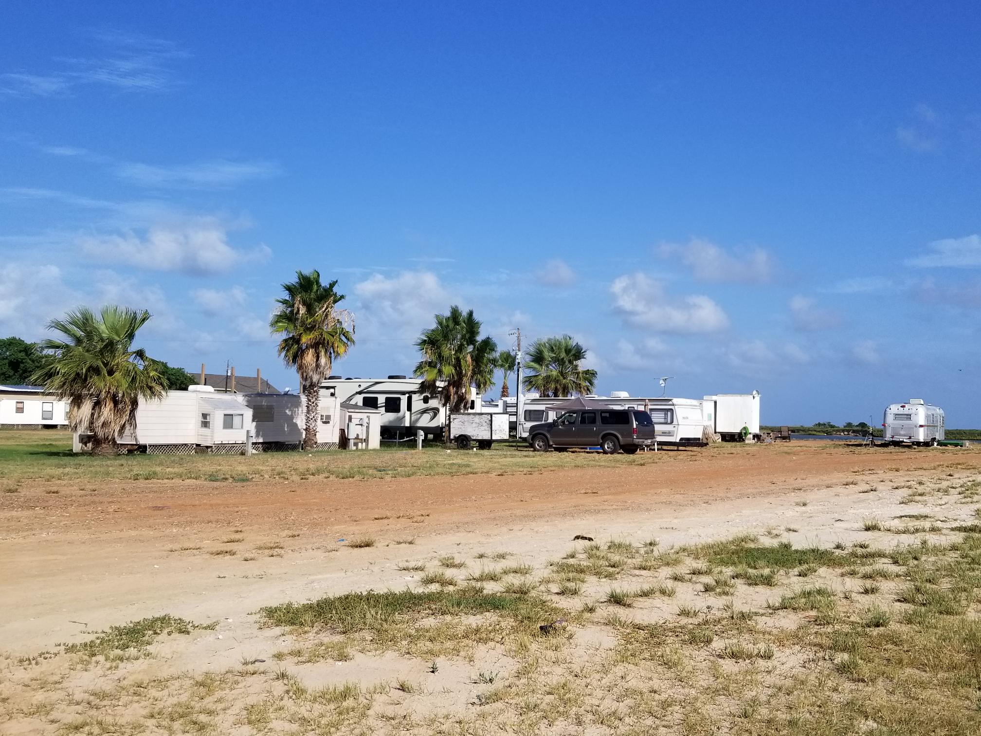 Sea Dan RV Space Rental Bay Breeze Real Estate Seadrift TX